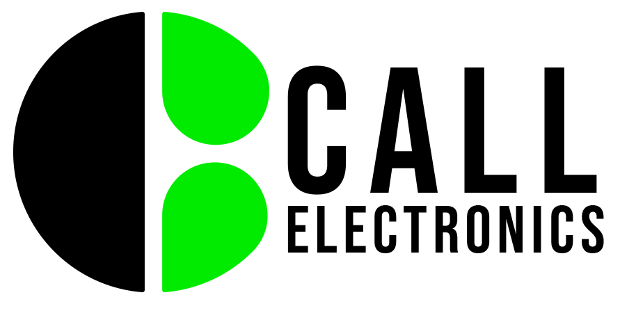 Call electronics black Logo